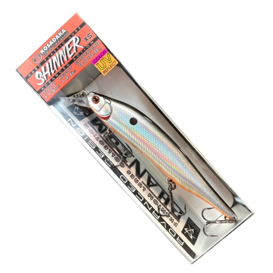 Воблер Kosadaka Shinner XS 115SP GT 14,6 гр   ShinxS115SP-GT — крупный план
	                                    2