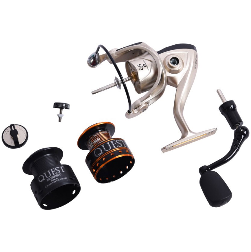 Катушка Black Side Quest 2500FD    BSQ2500FD — крупный план
	                                    2