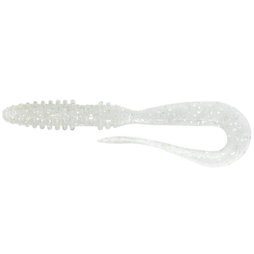 Силиконовая приманка Keitech Mad Wag 4.5 114 мм 9 шт #370 Clear Silver Glow — характеристики,
	                                    особенности конструкции