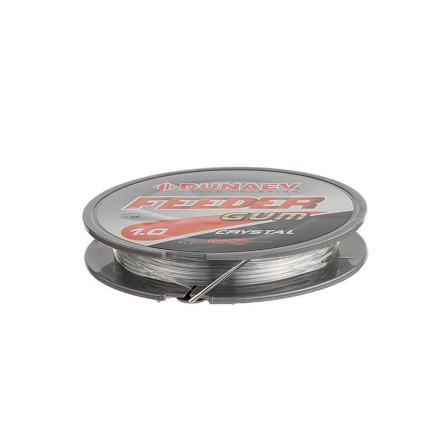 Фидергам Dunaev Feeder Gum Clear 1 шт  1.0 мм  DVZ017 — крупный план
	                                    3