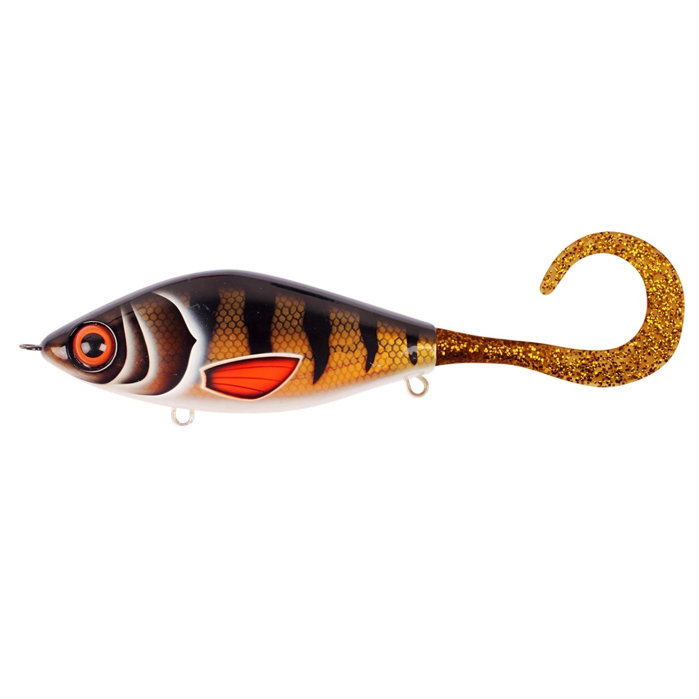 Воблер Strike Pro Guppie TR-003 Golden Perch Gold 120 гр   EG-208#TR-003 — характеристики,
	                                    особенности конструкции