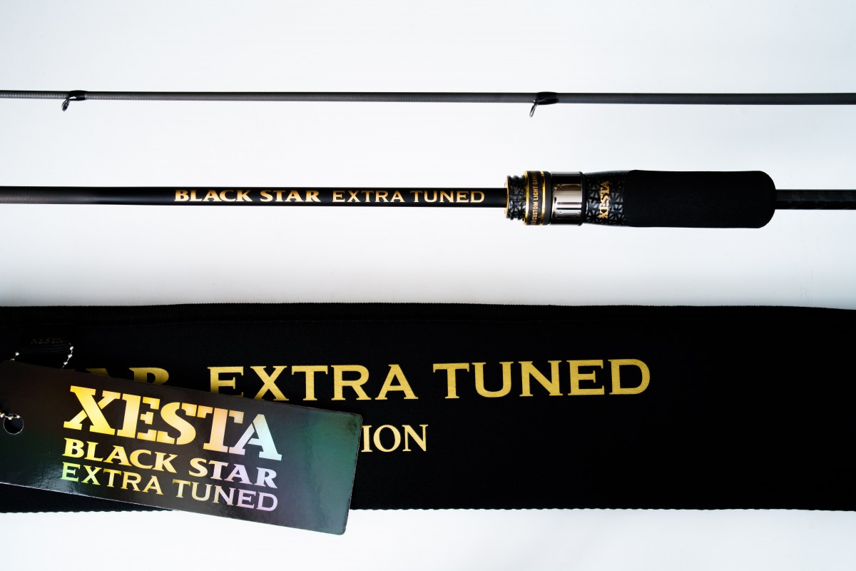 Спиннинг Xesta Black Star Extra Tuned S66M-T 199 см 0,2 - 10 гр  Super Friction  XBSET-S66M-T — крупный план
	                                    7