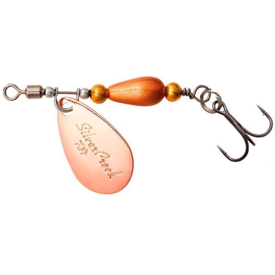 Вращающаяся Блесна Daiwa Silver Creek Spinner 6 №12 6 гр Copper — характеристики,  особенности конструкции