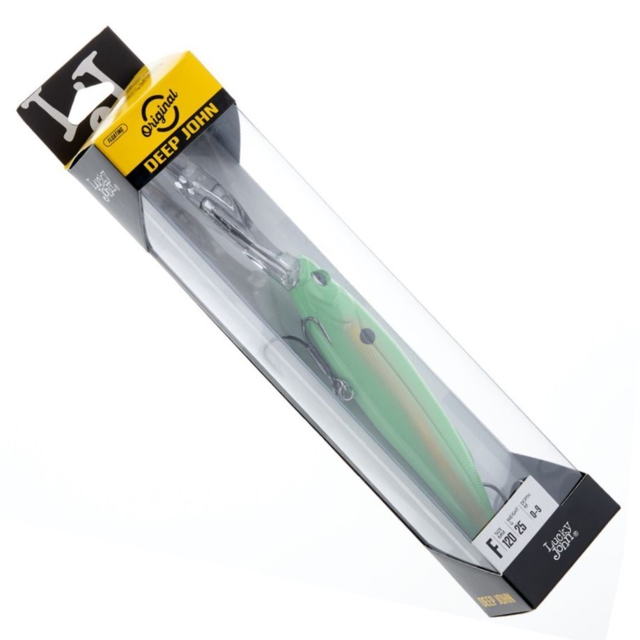Воблер Lucky John Deep John 120F 016 25 гр Original  LJO0112F-016 — крупный план
	                                    2