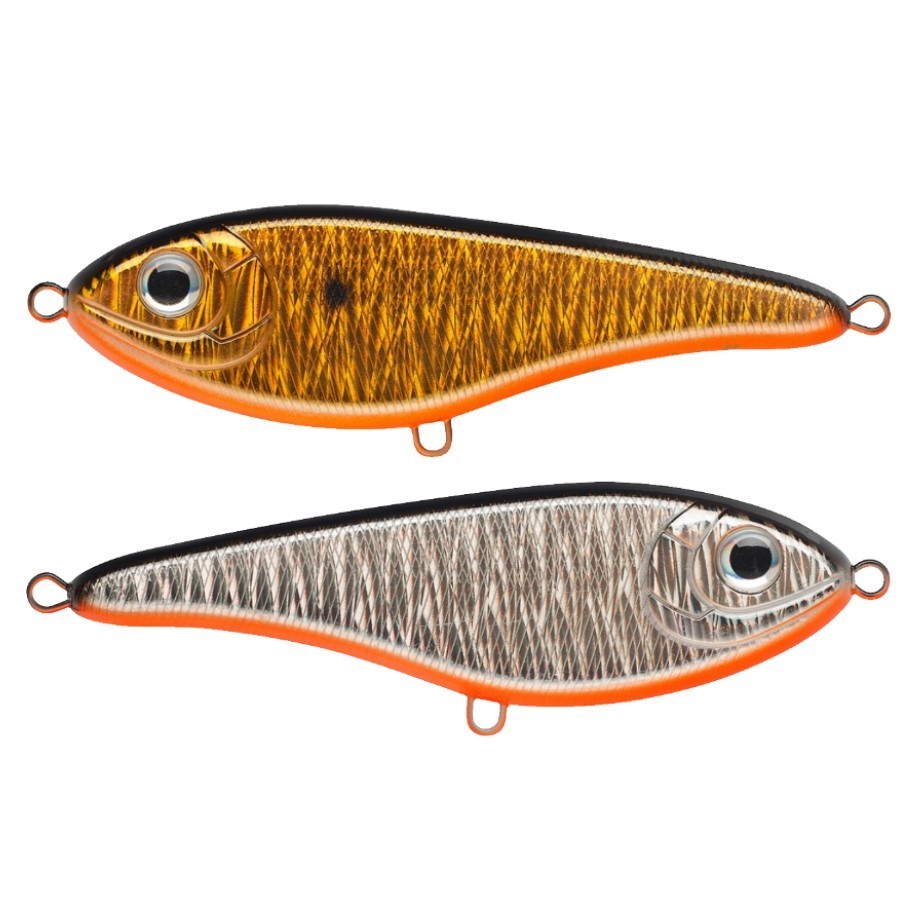 Воблер Strike Pro Buster Jerk II Shallow Runner A70-613-SBO Double Silver/Smoked 37 гр   EG-049#A70-613-SBO — характеристики,
	                                    особенности конструкции