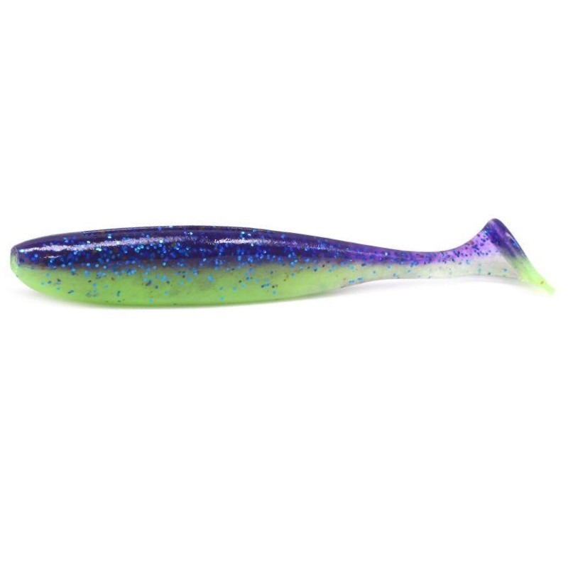 Силиконовая приманка Keitech Easy Shiner 5 127 мм 5 шт PAL #06 Violet Lime Belly — характеристики,
	                                    особенности конструкции