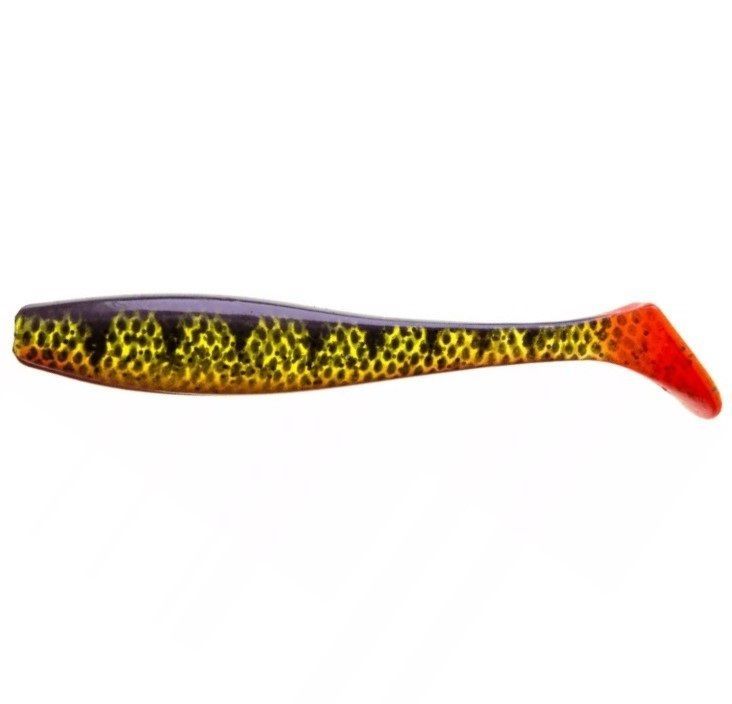 Силиконовая приманка Narval Choppy Tail 10 100 мм 5 шт 019-Yellow Perch   NVCT10019 — характеристики,
	                                    особенности конструкции