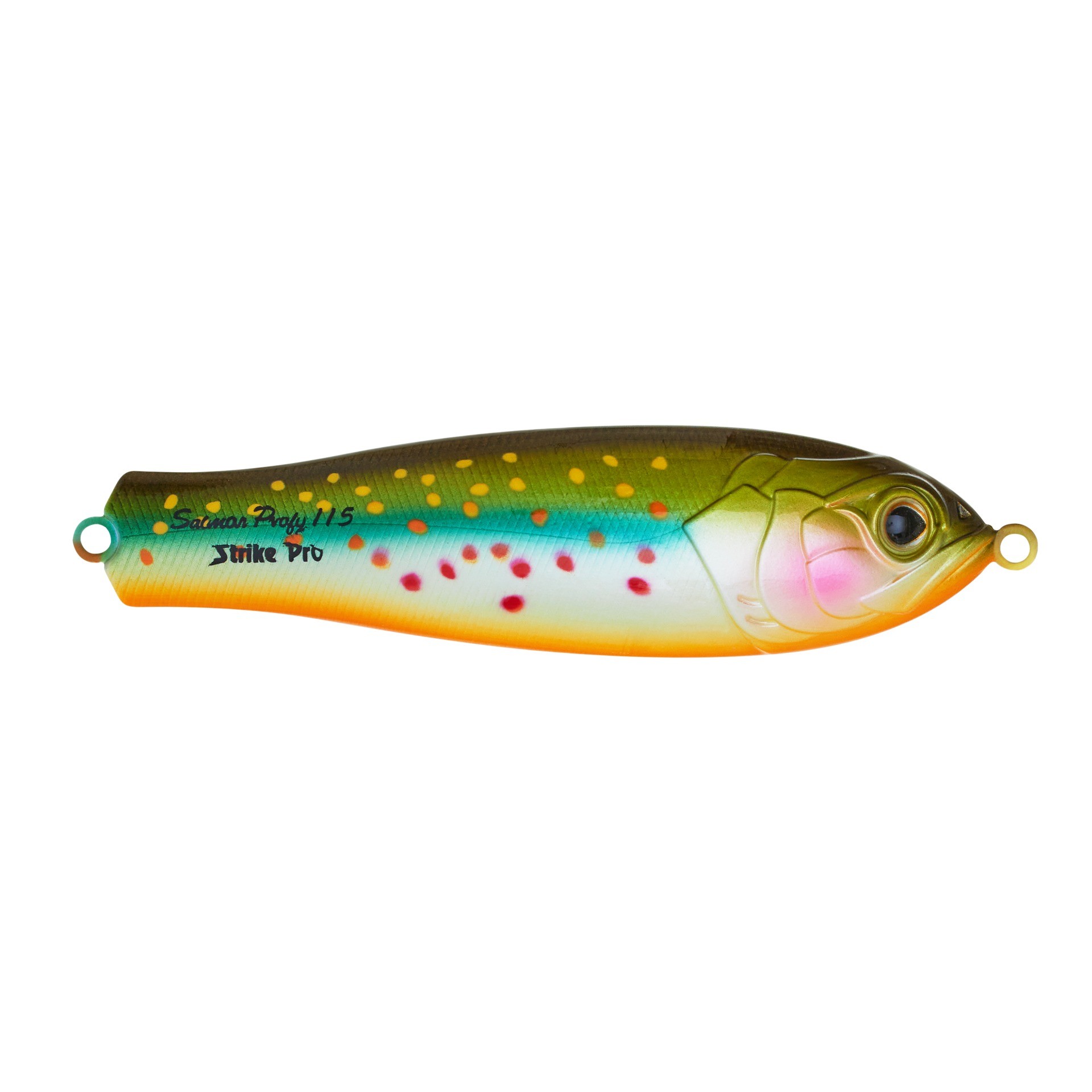Колеблющаяся Блесна Strike Pro Salmon Profy 90 22,4 гр 90 мм 964T Silver Loach   PST-03C#964T/964T — характеристики,  особенности конструкции