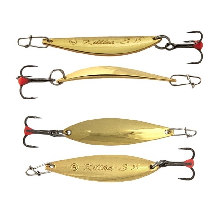 Зимняя Блесна ECOPRO Killka-S 3 гр 35 мм G   EPVJKL35G — характеристики,  особенности конструкции