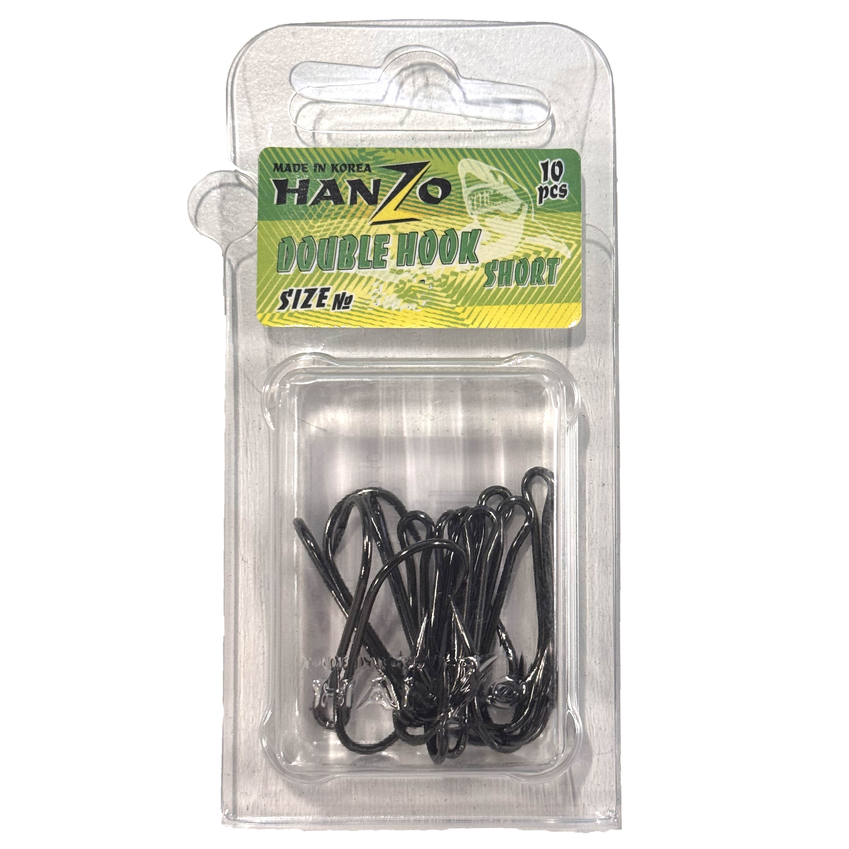 Крючок Двойной Hanzo Double Hook Short №4 10 шт    DHS-4 — характеристики,
	                                    особенности конструкции