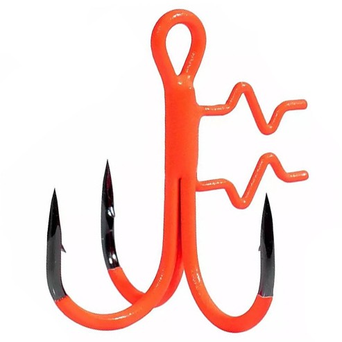 Крючок Тройной BKK Assist Spear-21 UVO №1/0 5 шт    A-ET-6298 — характеристики,  особенности конструкции