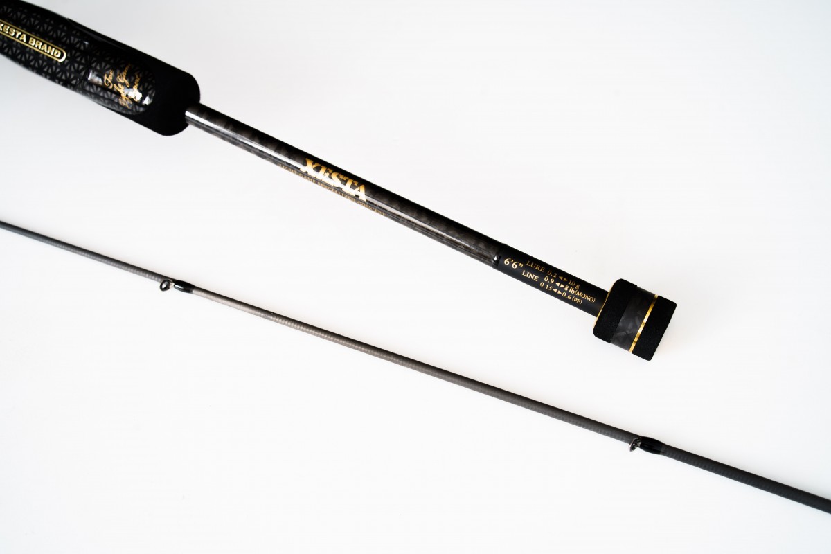 Спиннинг Xesta Black Star Extra Tuned S66M-T 199 см 0,2 - 10 гр  Super Friction  XBSET-S66M-T — крупный план
	                                    5