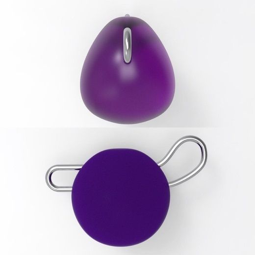 Груз UF Studio Капля-эксцентрик 40 гр 5 шт Фиолетовый   40Ev — крупный план
	                                    1