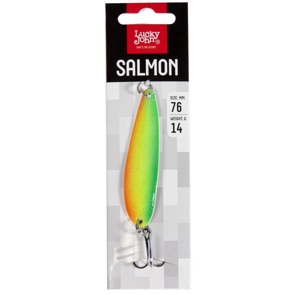 Колеблющаяся Блесна Lucky John Salmon 14 гр 76 мм 008   LJSAL014-008 — крупный план
	                                    3
