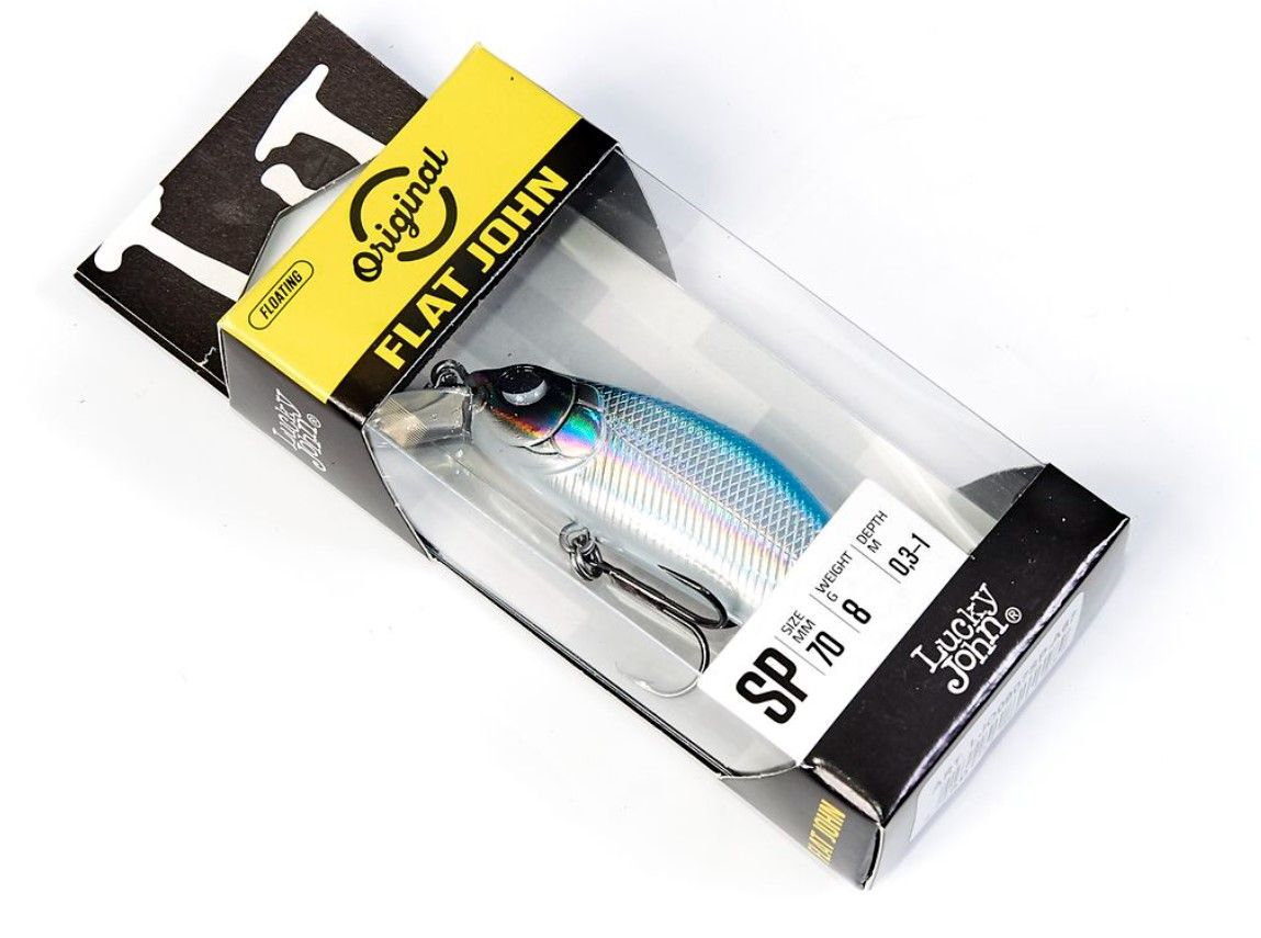 Воблер Lucky John Flat John 70SP A67 8 гр Original  LJO0907SP-A67 — крупный план
	                                    2