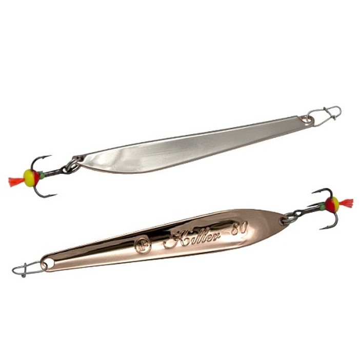 Зимняя Блесна ECOPRO Killer 13 гр 80 мм S/C   EPVJKT80SC — характеристики,  особенности конструкции