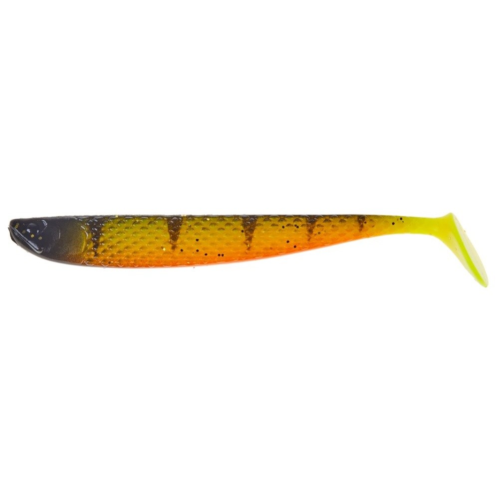 Силиконовая приманка Lucky John Slick Shad Paddle 6.0in 152 мм 3 шт PG14 3D Series  140442-PG14 — крупный план
	                                    1