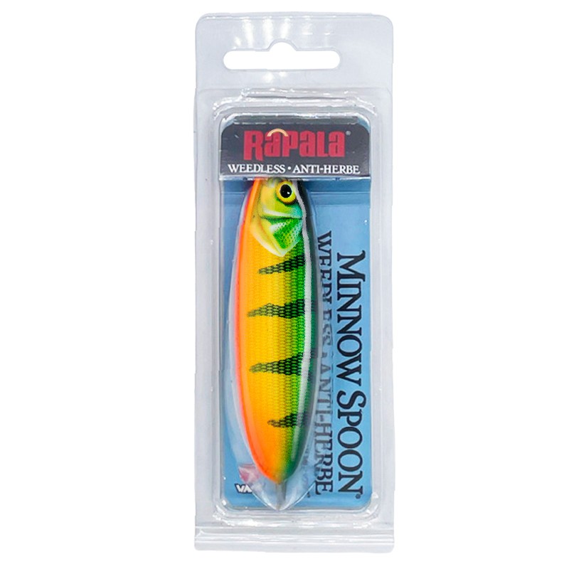 Колеблющаяся Блесна Rapala Minnow Spoon 08 22 гр 80 мм ATPE   RMS08-ATPE — крупный план
	                                    1