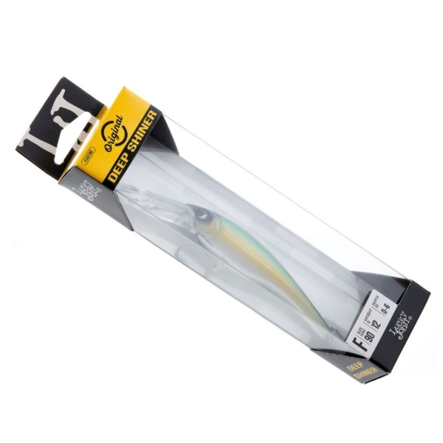Воблер Lucky John Deep Shiner 90F A037 13 гр Original  LJO1309F-A037 — крупный план
	                                    2