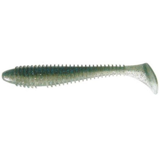 Силиконовая приманка Keitech Swing Impact Fat 3.3 83 мм 7 шт #431 Silver Shiner — характеристики,
	                                    особенности конструкции