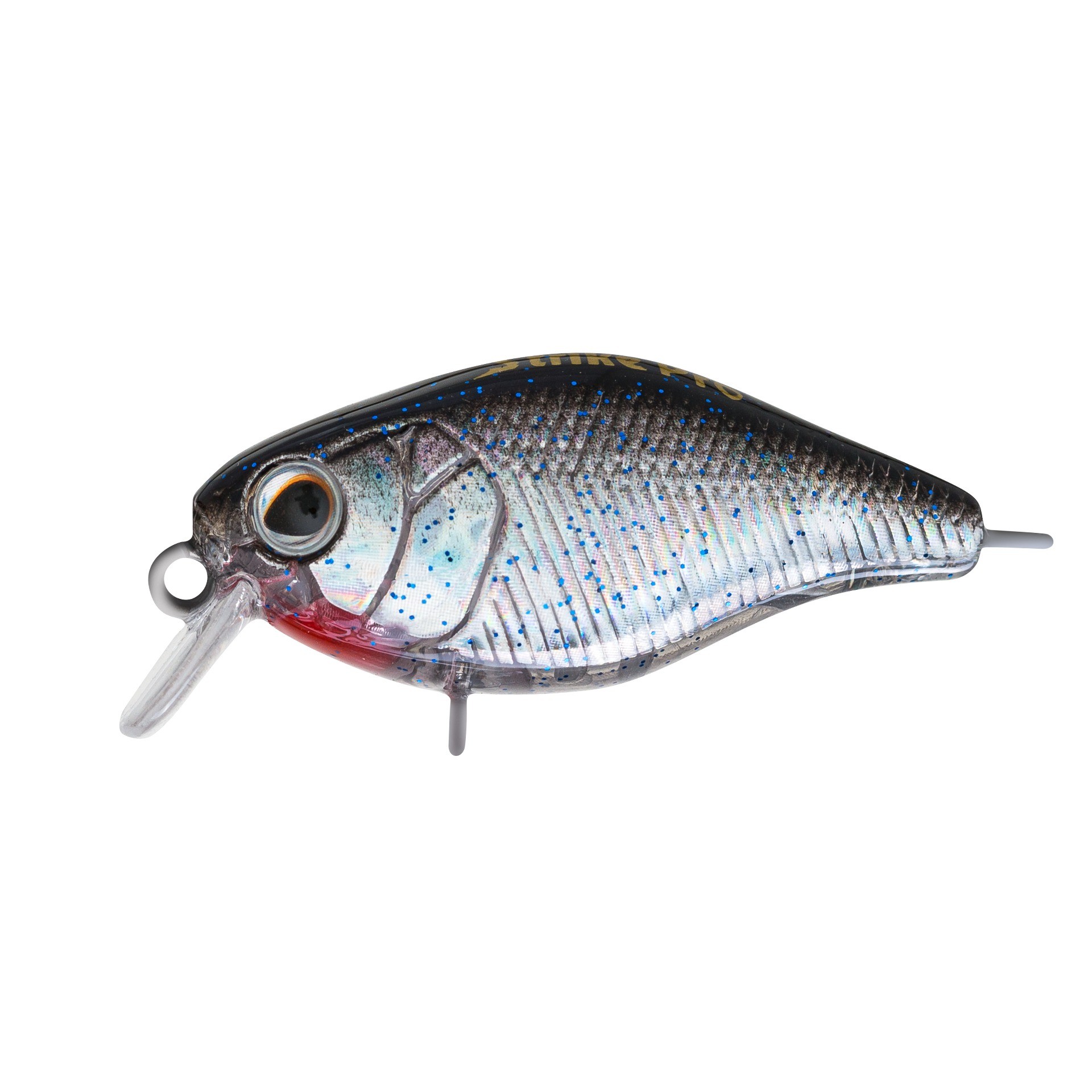 Воблер Strike Pro Cranky 40F SIN059V Blackback Sequins 4,2 гр   EG-164F#SIN059V — характеристики,  особенности конструкции