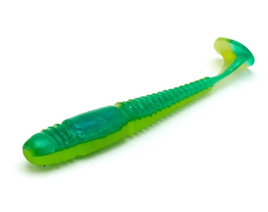 Силиконовая приманка Lucky John Tioga 2.4in 62 мм 9 шт T50 Pro Series  140119-T50 — крупный план
	                                    1