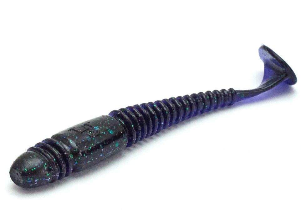 Силиконовая приманка Lucky John Tioga 2.9in 75 мм 7 шт T52 Pro Series  140103-T52 — крупный план
	                                    1