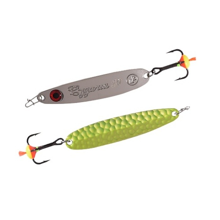 Зимняя Блесна ECOPRO Судачья с глазом 15 гр 70 мм GRB/S   EPSST70EGRB/S — характеристики,  особенности конструкции