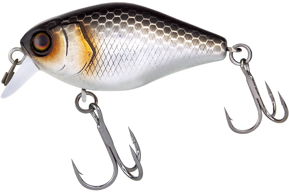 Воблер Jackall Chubby 41 SR Uv Mat Silver & Black 5,5 гр — характеристики,
	                                    особенности конструкции