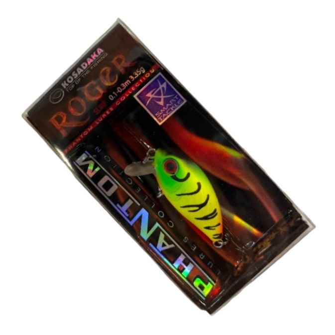 Воблер Kosadaka Roger Surf 36F TT 3,35 гр   RgrSF36F-TT — крупный план
	                                    1