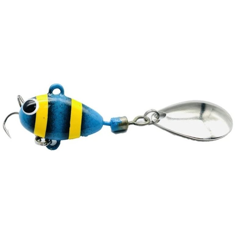 Тейл-спиннер UF Studio Hurricane 24 24 гр 62 мм Angel   H24A — характеристики,  особенности конструкции