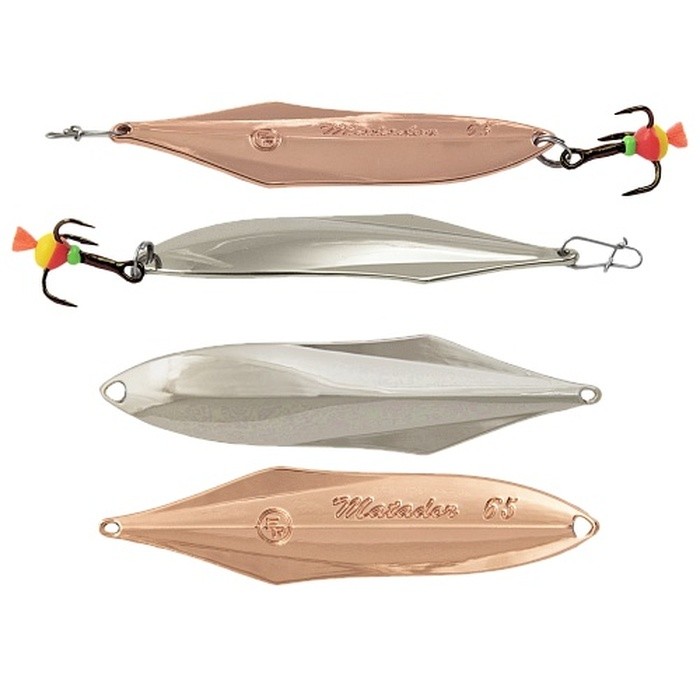 Зимняя Блесна ECOPRO Matador 9 гр 65 мм S/C   EPVJLMR65SC — характеристики,  особенности конструкции