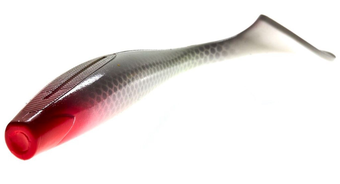 Силиконовая приманка Lucky John Kubira Swim Shad 5.0in 125 мм 3 шт PG17 3D Series  140420-PG17 — крупный план
	                                    1