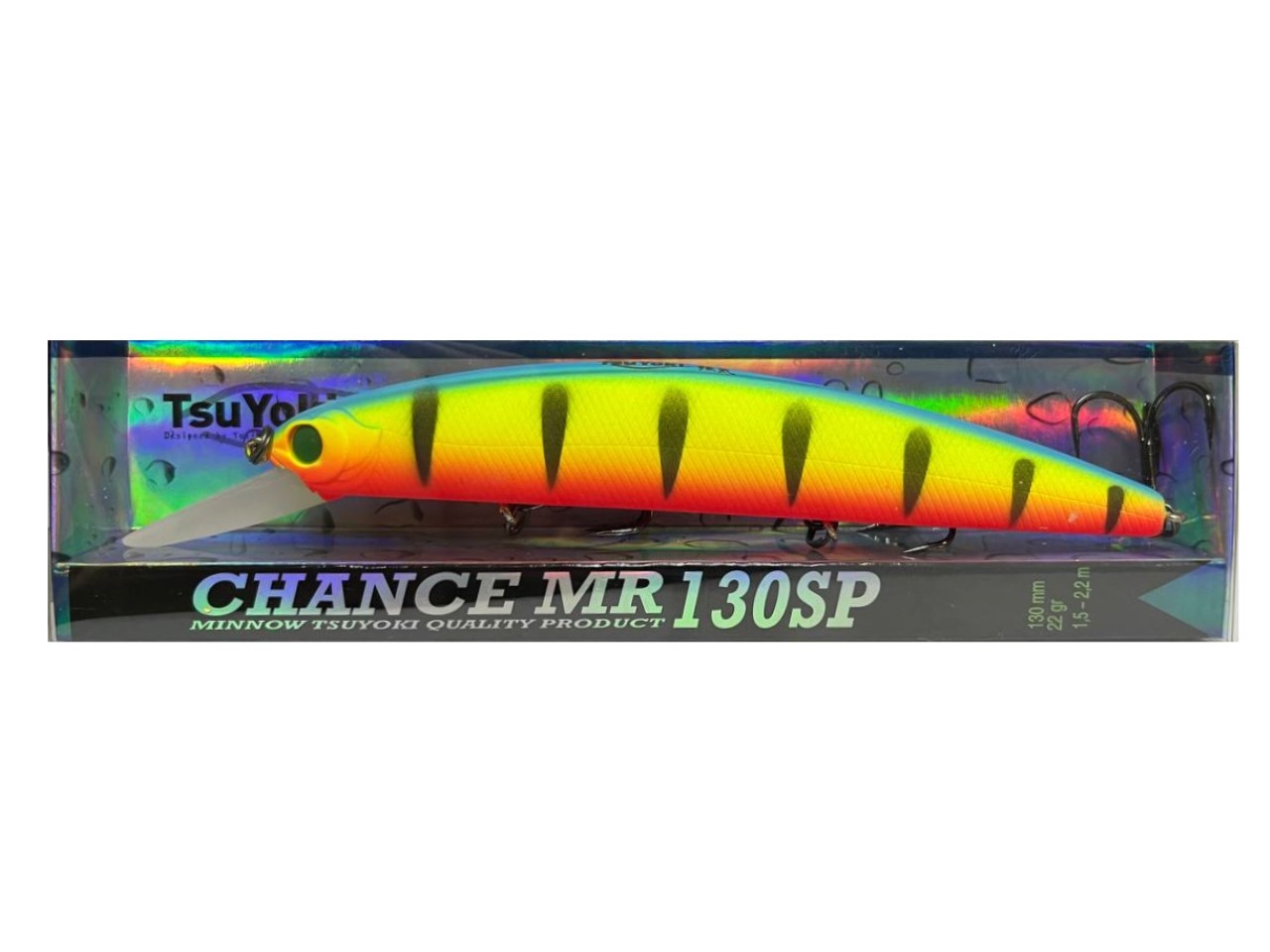 Воблер TsuYoki Chance MR 130SP K111 22 гр — крупный план
	                                    1