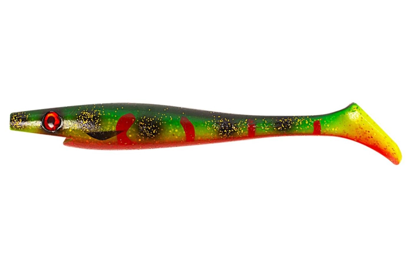 Силиконовая приманка Strike Pro Pig Shad Jr 200 мм 2 шт Psycho Spotted Bullhead   SP-172C#133 — характеристики,  особенности конструкции