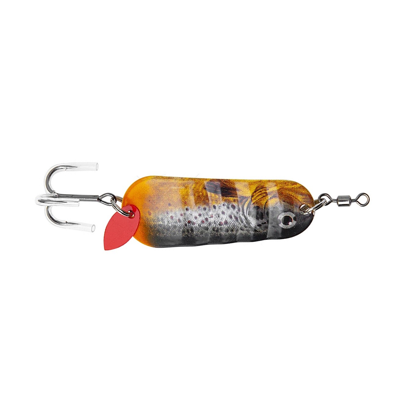 Колеблющаяся Блесна Abu Garcia Atom Pro 20 20 гр 75 мм Brown Trout — характеристики,  особенности конструкции