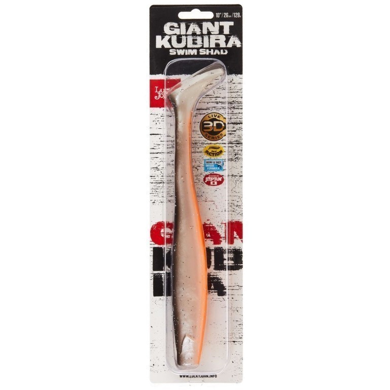 Силиконовая приманка Lucky John Giant Kubira Swim Shad 10.3in 260 мм 1 шт PG18 3D BBS Series  140434-PG18 — крупный план
	                                    2