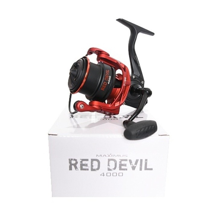 Катушка Maximus Red Devil 4000    MRD40 — крупный план
	                                    7