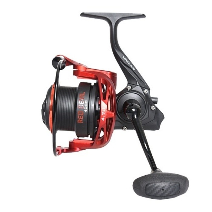 Катушка Maximus Red Devil 4000    MRD40 — крупный план
	                                    1