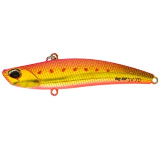 Воблер DUO Bay Ruf SV 70S ADA0163 Gold Pink Sardine RB 11 гр   DUO-28503 — характеристики,  особенности конструкции