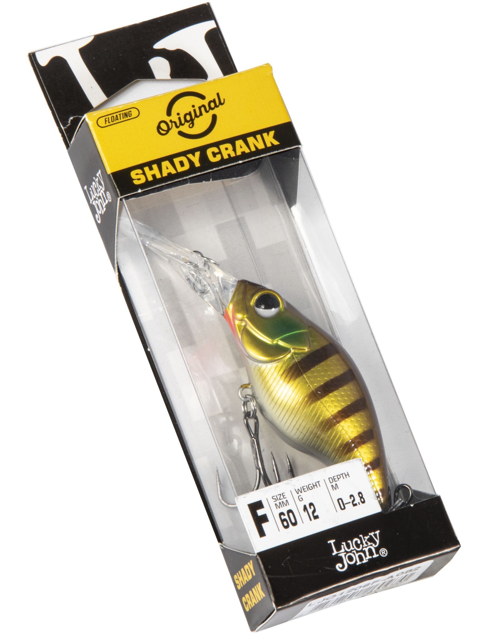 Воблер Lucky John Shady Crank 60F A010 12,8 гр Original  LJO1206F-A010 — крупный план
	                                    2