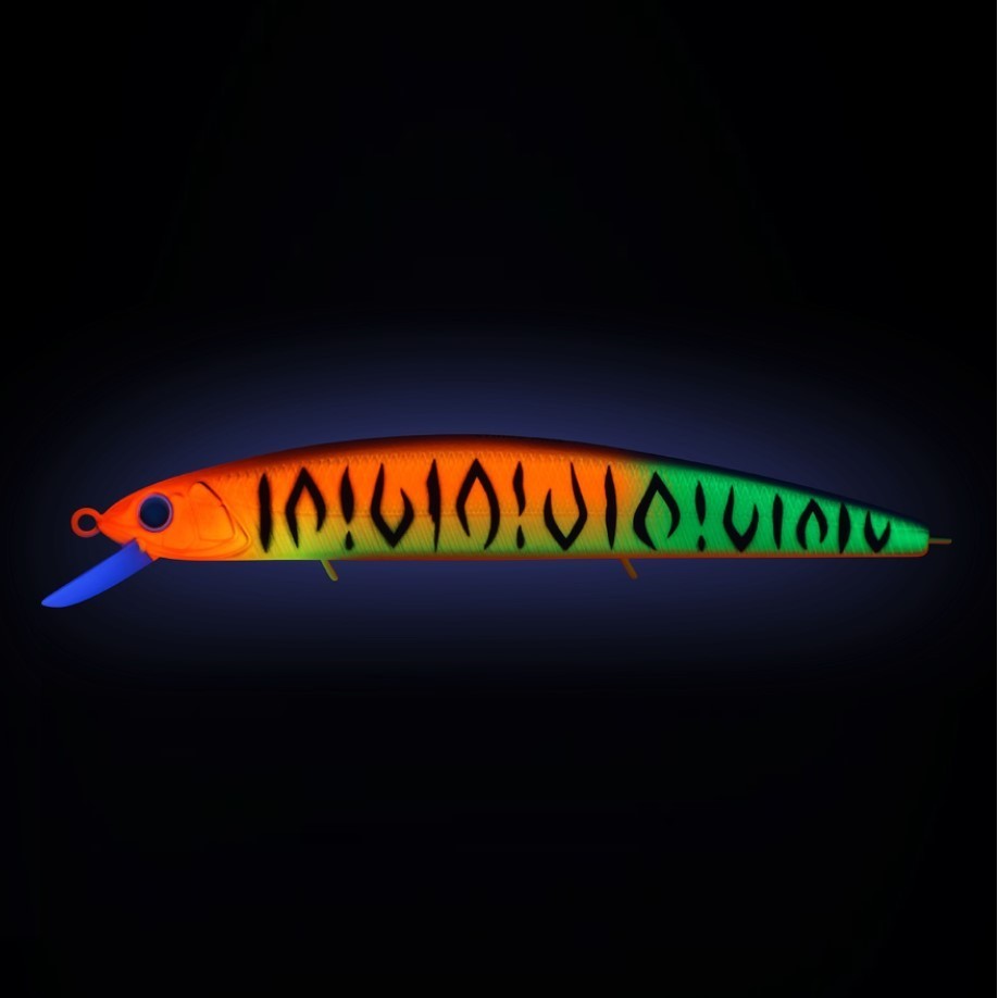 Воблер Strike Pro Montero 110SP A244S Parrot Mat Tiger 13,6 гр   EG-190C-SP#A244S — крупный план
	                                    1