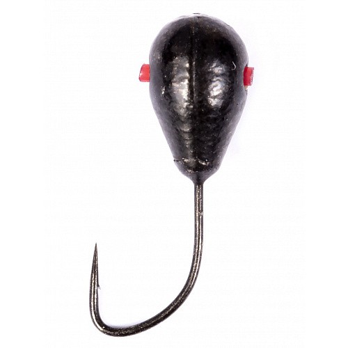 Мормышка Lucky John Капля С отверстием 1,53 гр B и кембриком  LJ08050-04 — характеристики,  особенности конструкции