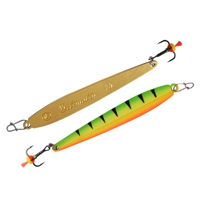 Зимняя Блесна Ecopro Detonator 9 гр 75 мм FTG   EPVJDT75FTG — характеристики,  особенности конструкции