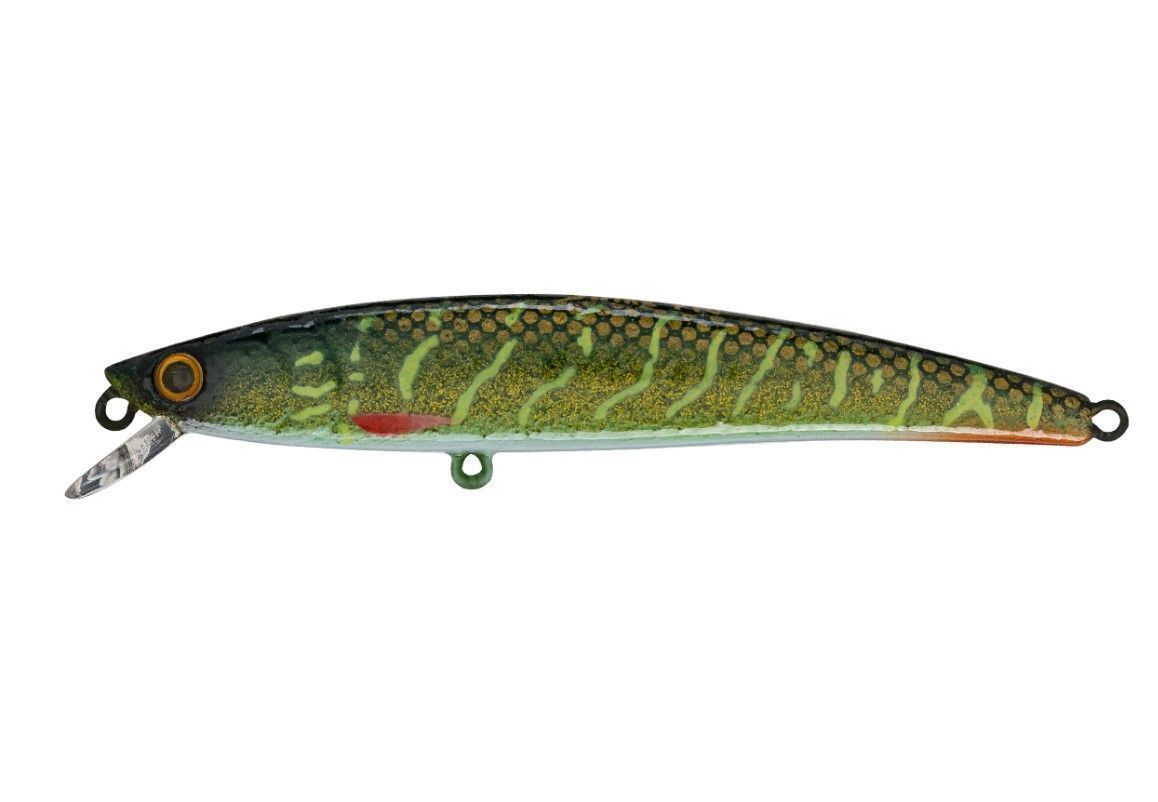 Воблер Strike Pro Arc Minnow 105SP JV012 Green Motoroil Pike UV 11,5 гр   JL-092-SP#JV012-UV — характеристики,  особенности конструкции