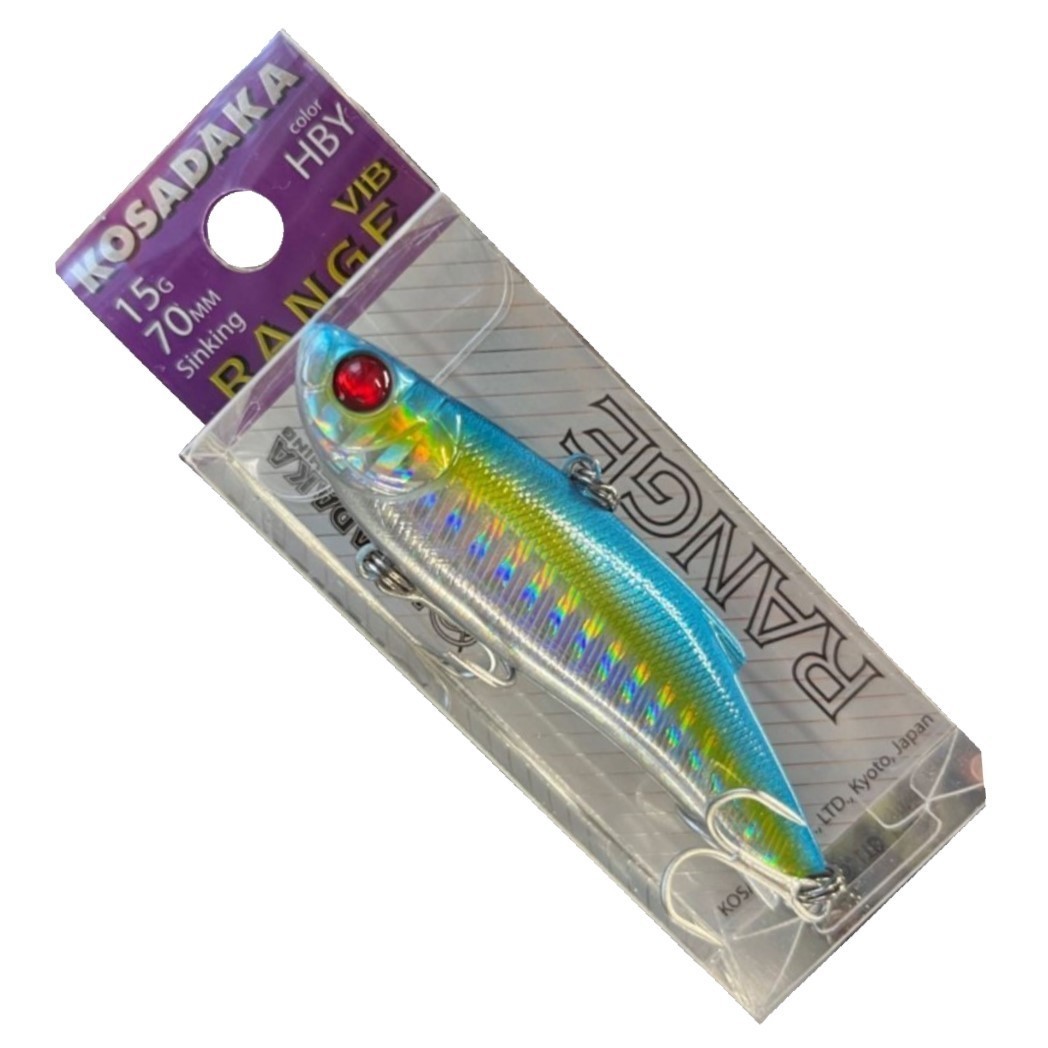 Воблер Kosadaka Range 70S HBY 15 гр   RNG70s-HBY — крупный план
	                                    2
