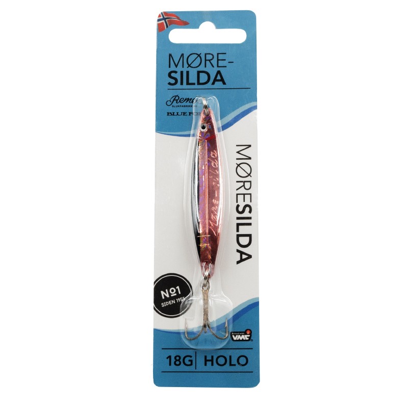 Колеблющаяся Блесна Blue Fox Moresilda Holographic 18 18 гр 75 мм 04 Copper Black   MSH18H-04 — крупный план
	                                    1