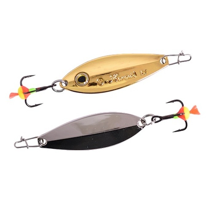 Зимняя Блесна ECOPRO Karasik 4,5 гр 35 мм S/G   EPVJKR35SG — характеристики,  особенности конструкции