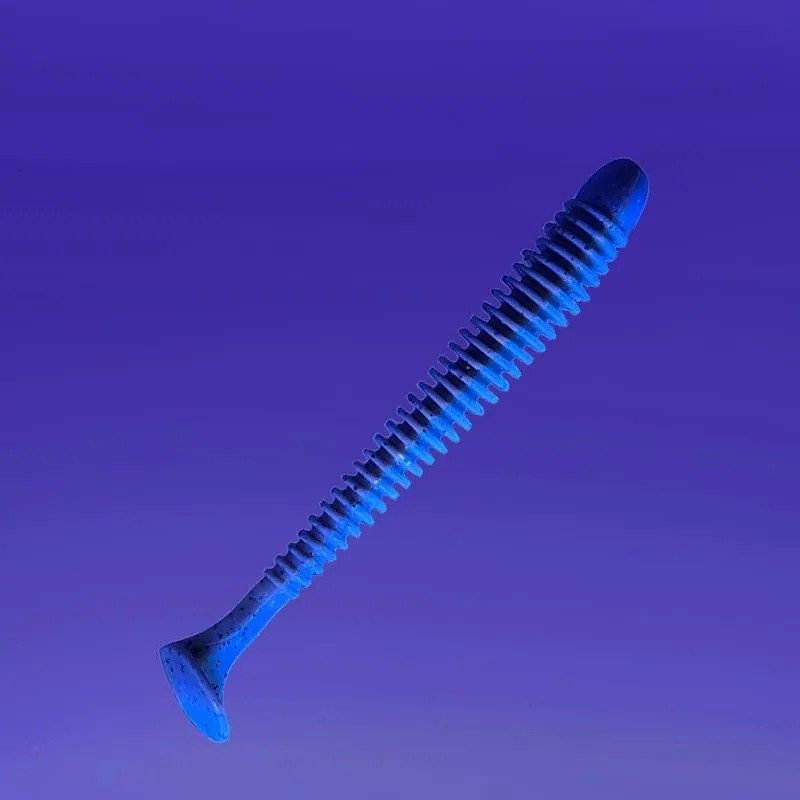 Силиконовая приманка CF Company Vibro Worm 4 100 мм 5 шт 3d   75-100-3d-6 — крупный план
	                                    1