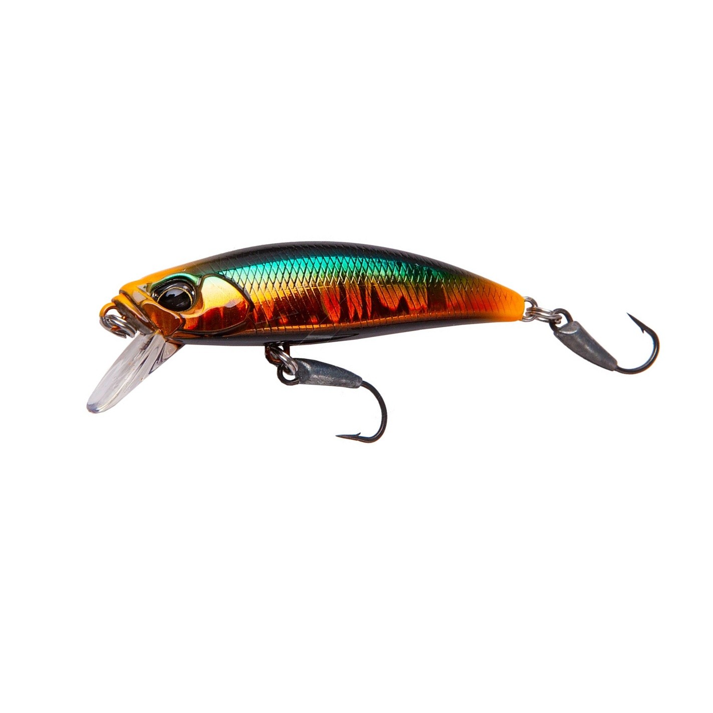 Воблер DUO Spearhead Ryuki 51S D3 CPAZ469 STO/Stealth Orange 5,5 гр   DUO-04174 — характеристики,  особенности конструкции